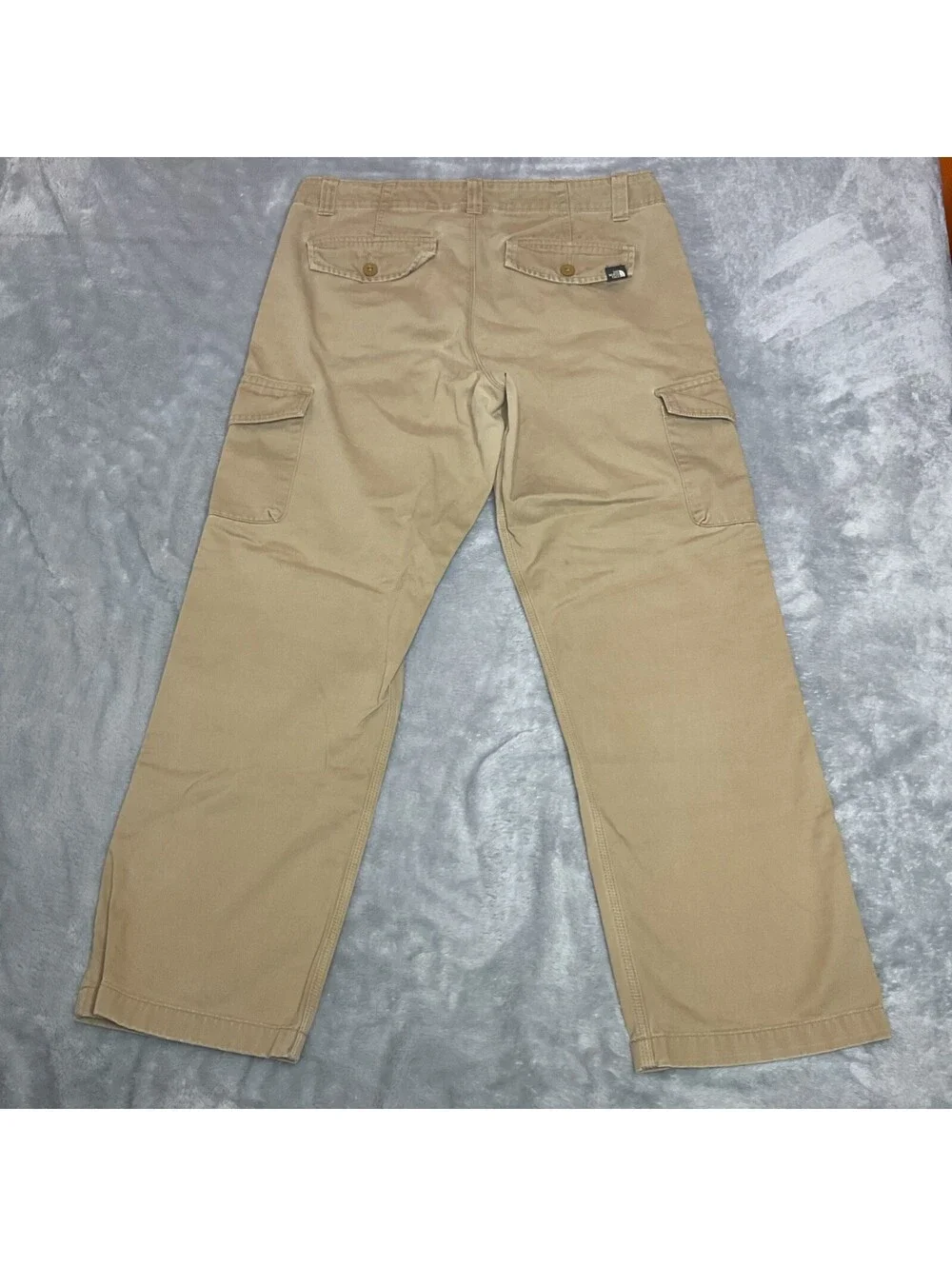 The North Face Cargo Pants Mens 34 Beige Khaki Pockets Outdoor Workwear Casual